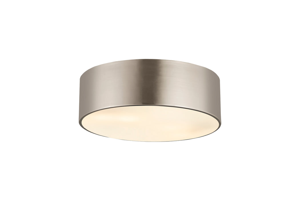 Z-Lite 2302F3-BN Three Light Flush Mount, Brushed Nickel