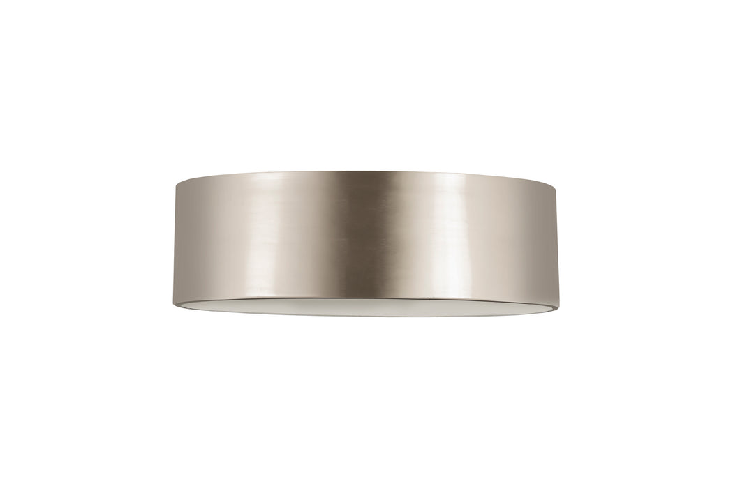 Z-Lite 2302F3-BN Three Light Flush Mount, Brushed Nickel