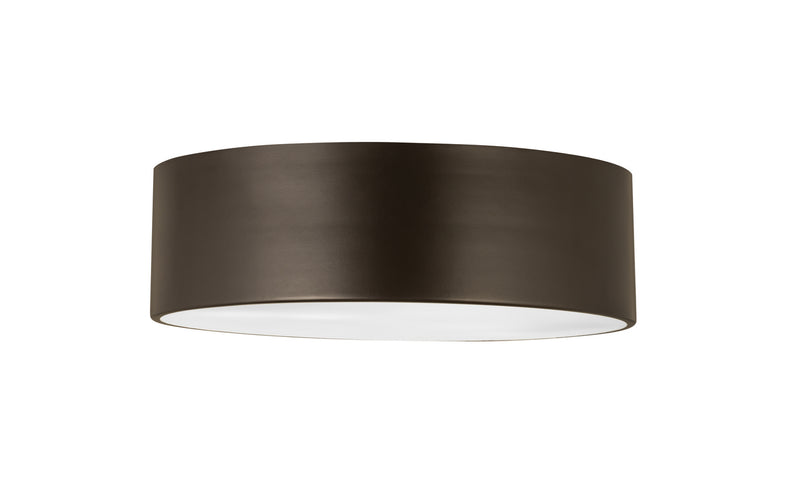 Z-Lite 2302F3-BRZ Three Light Flush Mount, Bronze