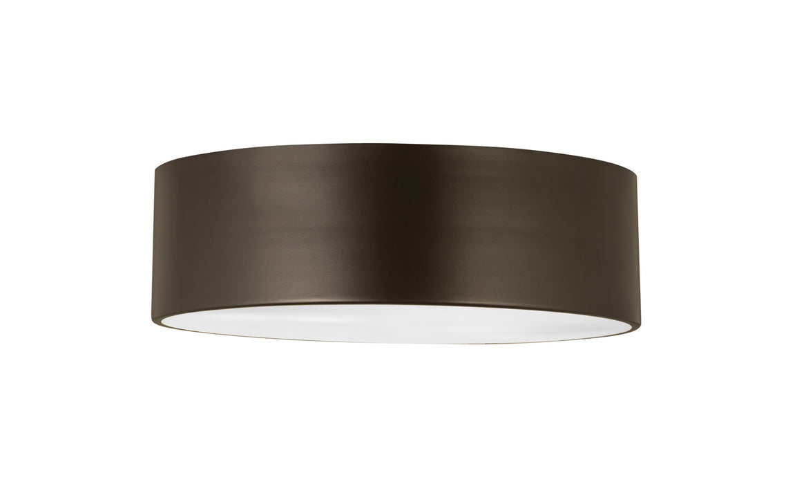 Z-Lite 2302F3-BRZ Three Light Flush Mount, Bronze