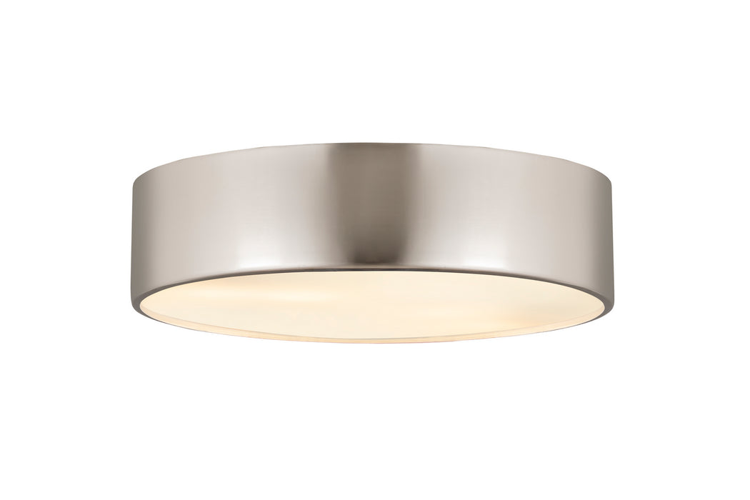 Z-Lite 2302F4-BN Four Light Flush Mount, Brushed Nickel