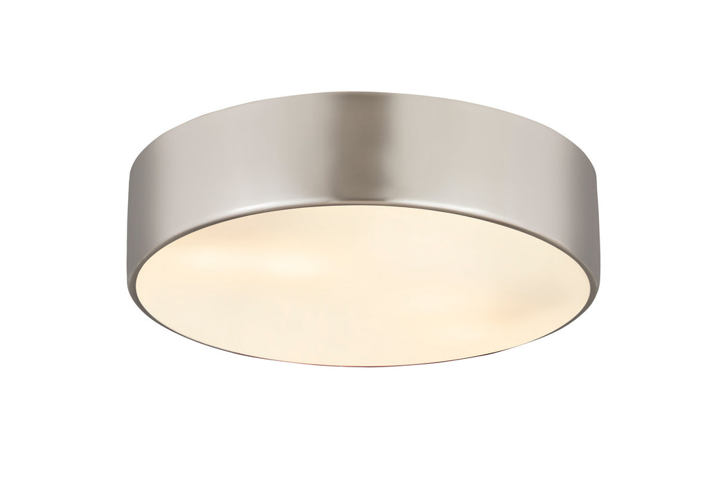 Z-Lite 2302F4-BN Four Light Flush Mount, Brushed Nickel