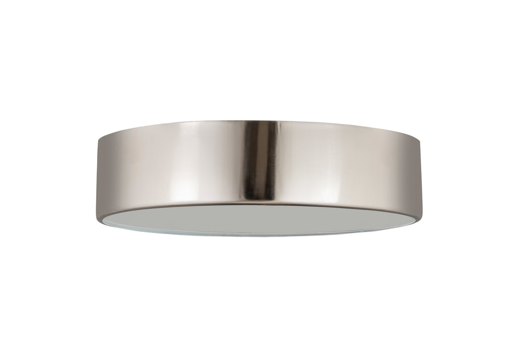 Z-Lite 2302F4-BN Four Light Flush Mount, Brushed Nickel