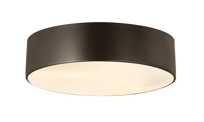 Z-Lite 2302F4-BRZ Four Light Flush Mount, Bronze