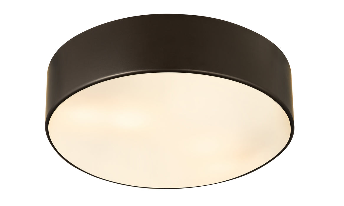 Z-Lite 2302F4-BRZ Four Light Flush Mount, Bronze