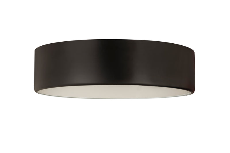 Z-Lite 2302F4-MB Four Light Flush Mount, Matte Black