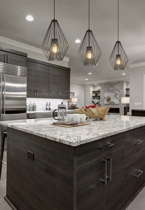 Z-Lite 442MP12-BP One Light Pendant, Plated Bronze