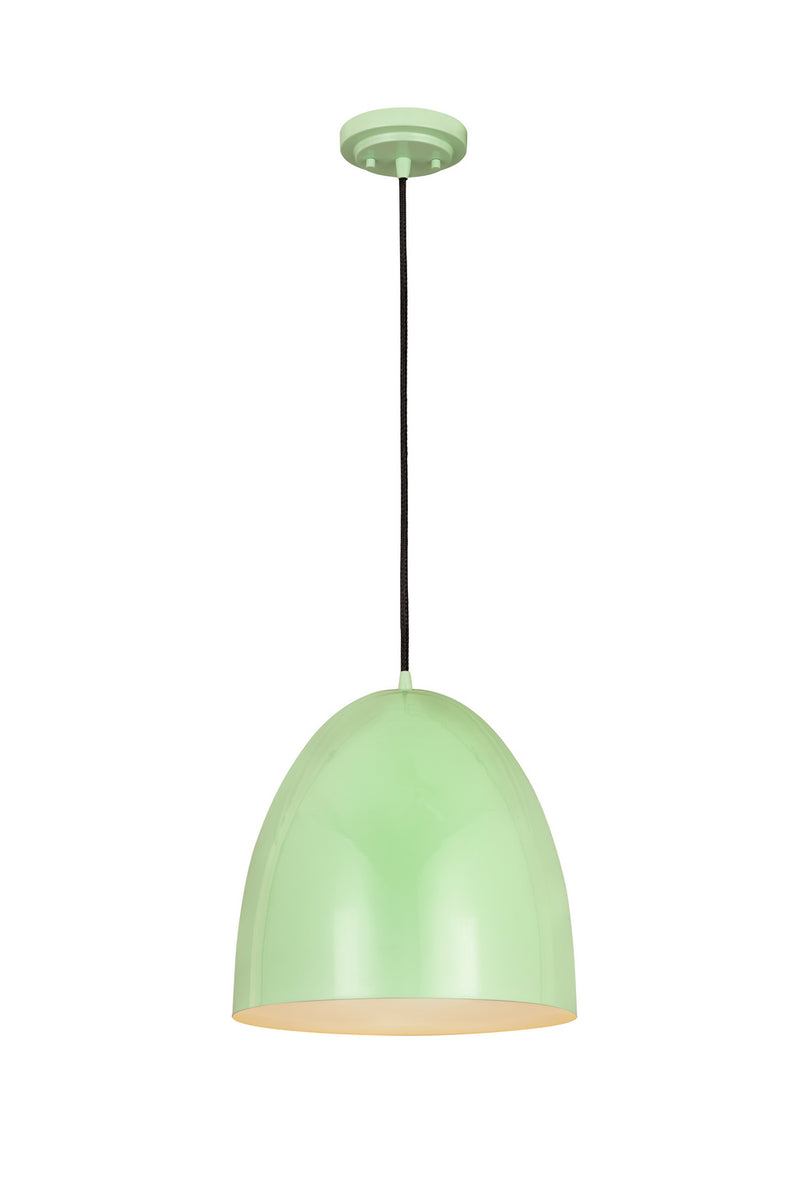 Z-Lite 6012P12-MIN One Light Pendant, Mint