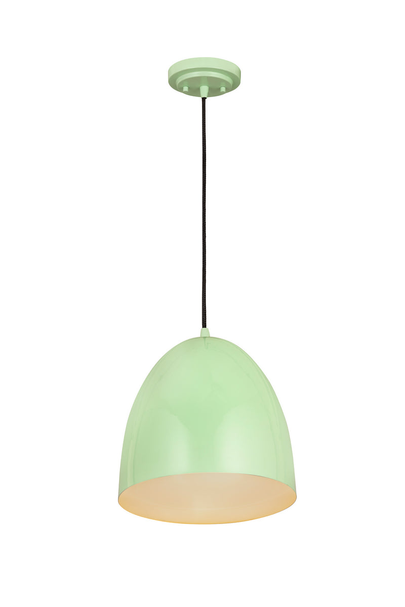 Z-Lite 6012P12-MIN One Light Pendant, Mint