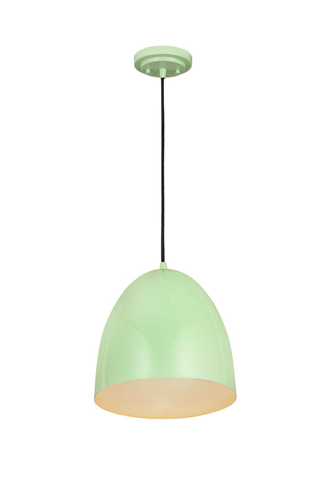 Z-Lite 6012P12-MIN One Light Pendant, Mint