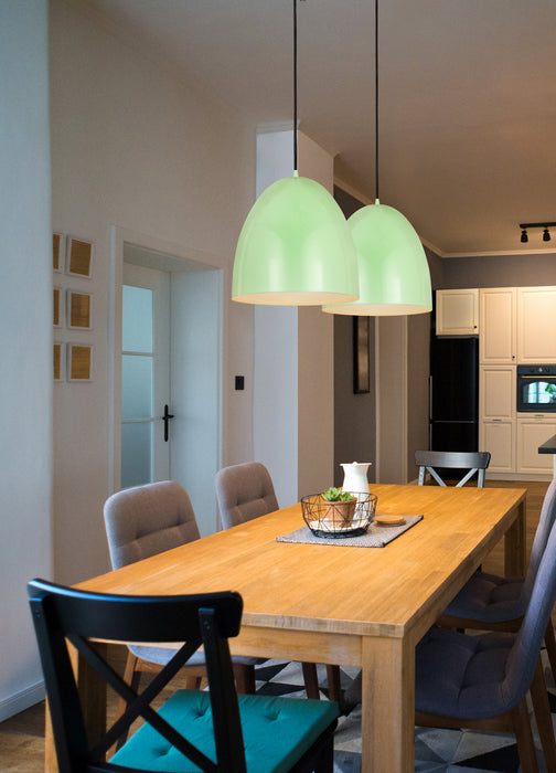 Z-Lite 6012P12-MIN One Light Pendant, Mint
