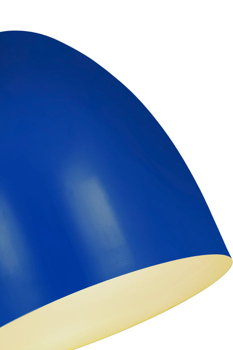 Z-Lite 6012P19-BLU Three Light Pendant, Blue