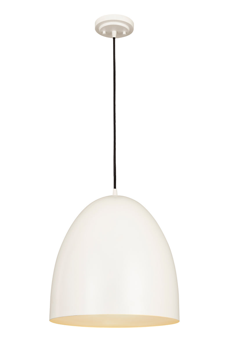Z-Lite 6012P19-SWH Three Light Pendant, Satin White