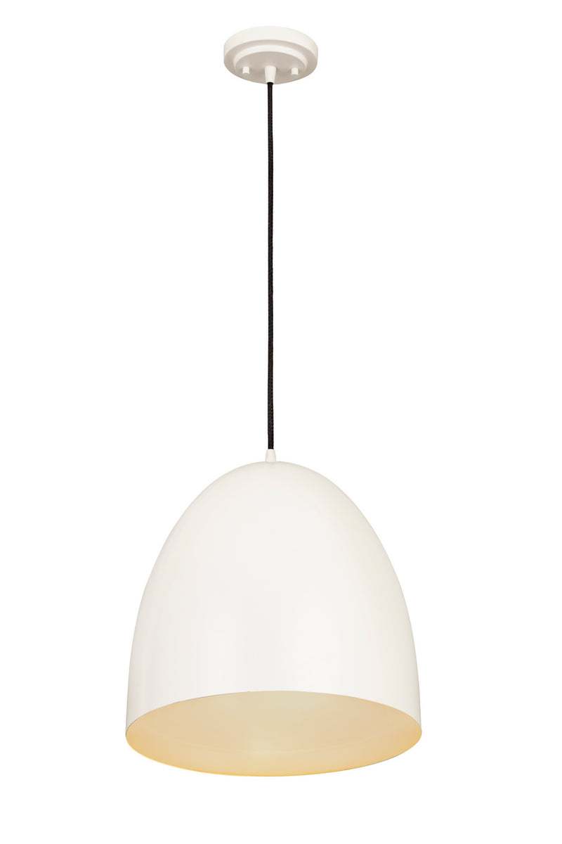 Z-Lite 6012P19-SWH Three Light Pendant, Satin White