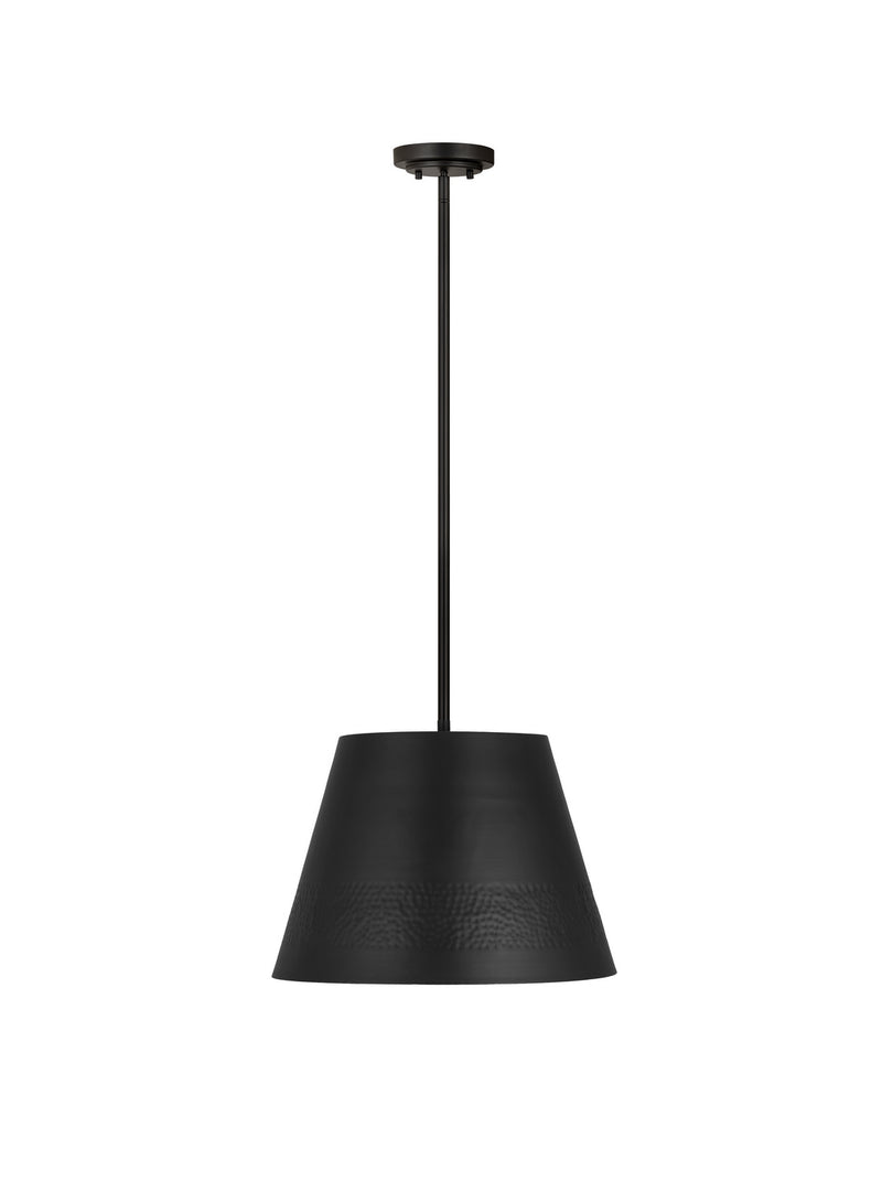 Z-Lite 6013-18MB One Light Chandelier, Matte Black