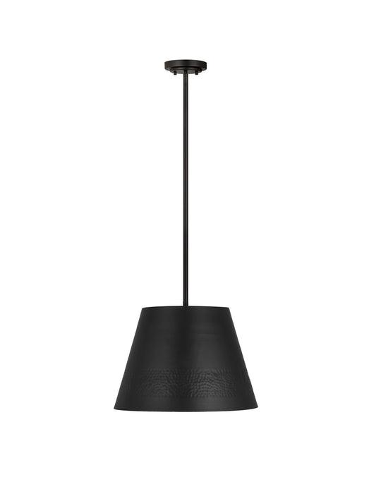 Z-Lite 6013-18MB One Light Chandelier, Matte Black