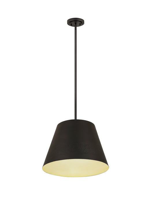 Z-Lite 6013-18MB One Light Chandelier, Matte Black