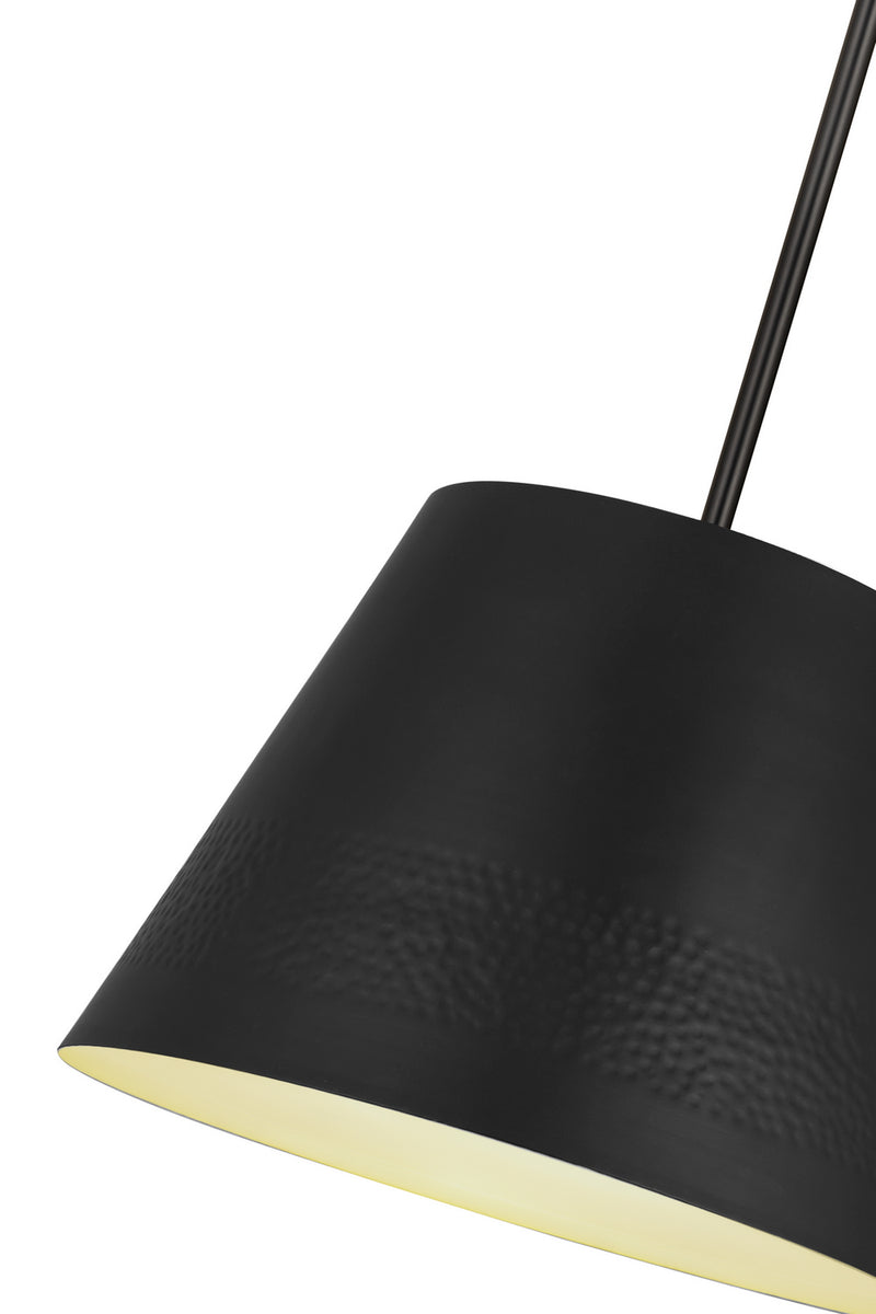 Z-Lite 6013-18MB One Light Chandelier, Matte Black