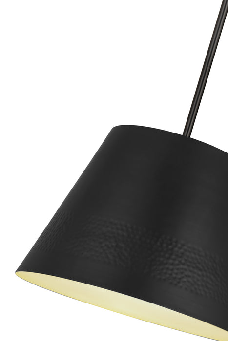 Z-Lite 6013-18MB One Light Chandelier, Matte Black