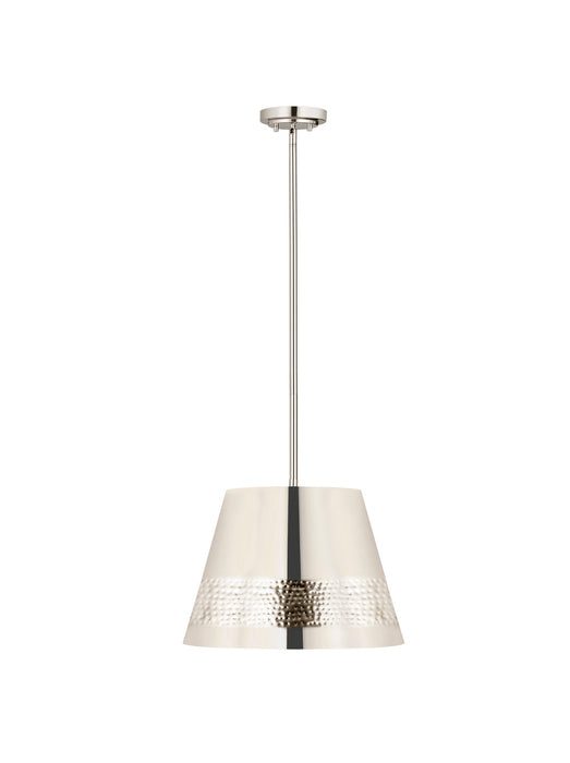 Z-Lite 6013-18PN One Light Chandelier, Polished Nickel