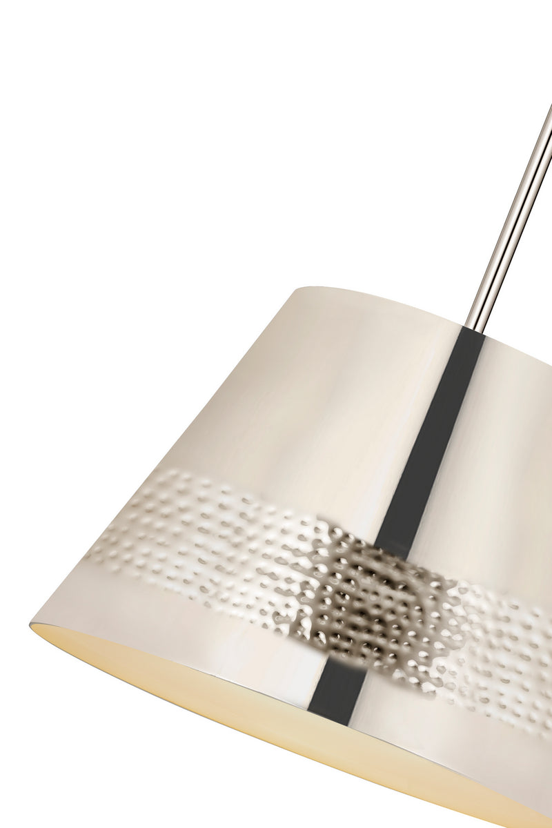 Z-Lite 6013-18PN One Light Chandelier, Polished Nickel