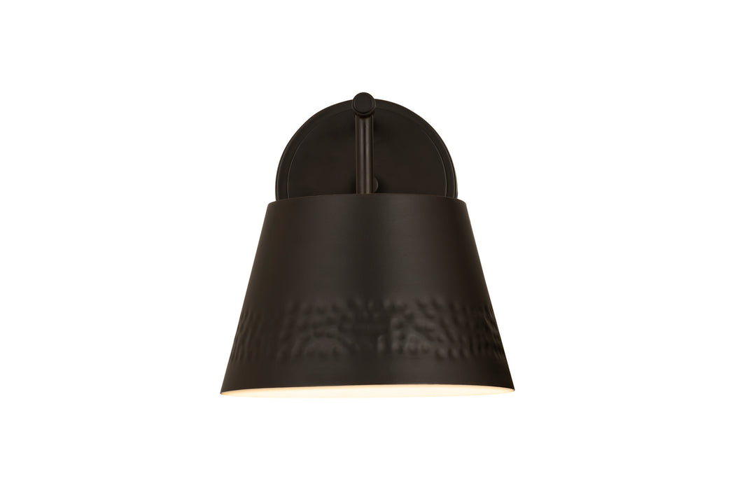 Z-Lite 6013-1S-MB One Light Wall Sconce, Matte Black