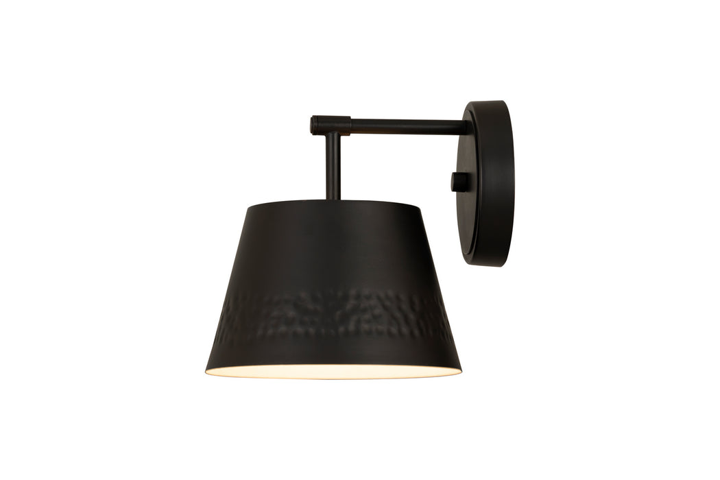 Z-Lite 6013-1S-MB One Light Wall Sconce, Matte Black