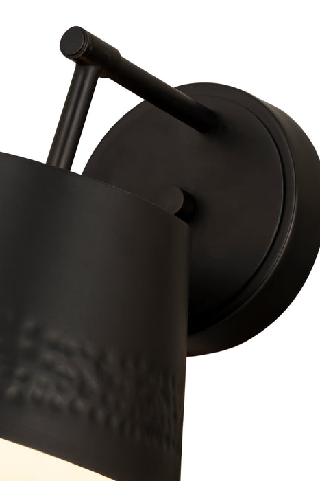 Z-Lite 6013-1S-MB One Light Wall Sconce, Matte Black