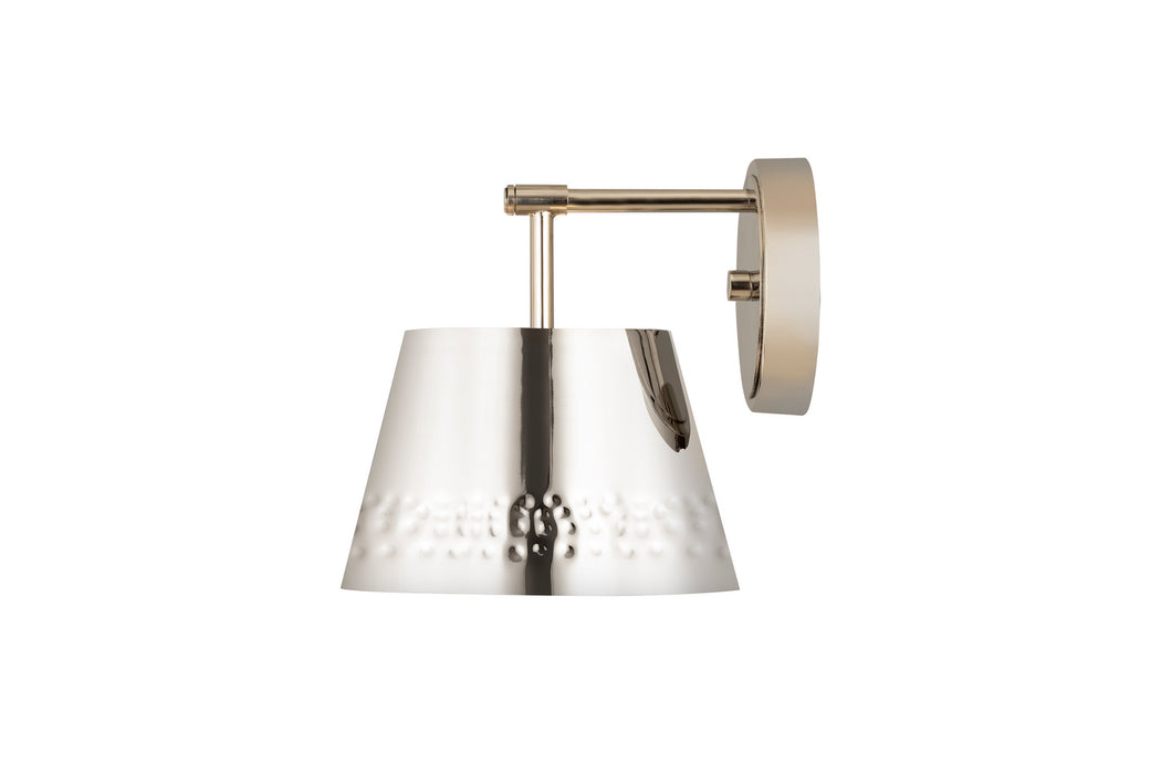 Z-Lite 6013-1S-PN One Light Wall Sconce, Polished Nickel