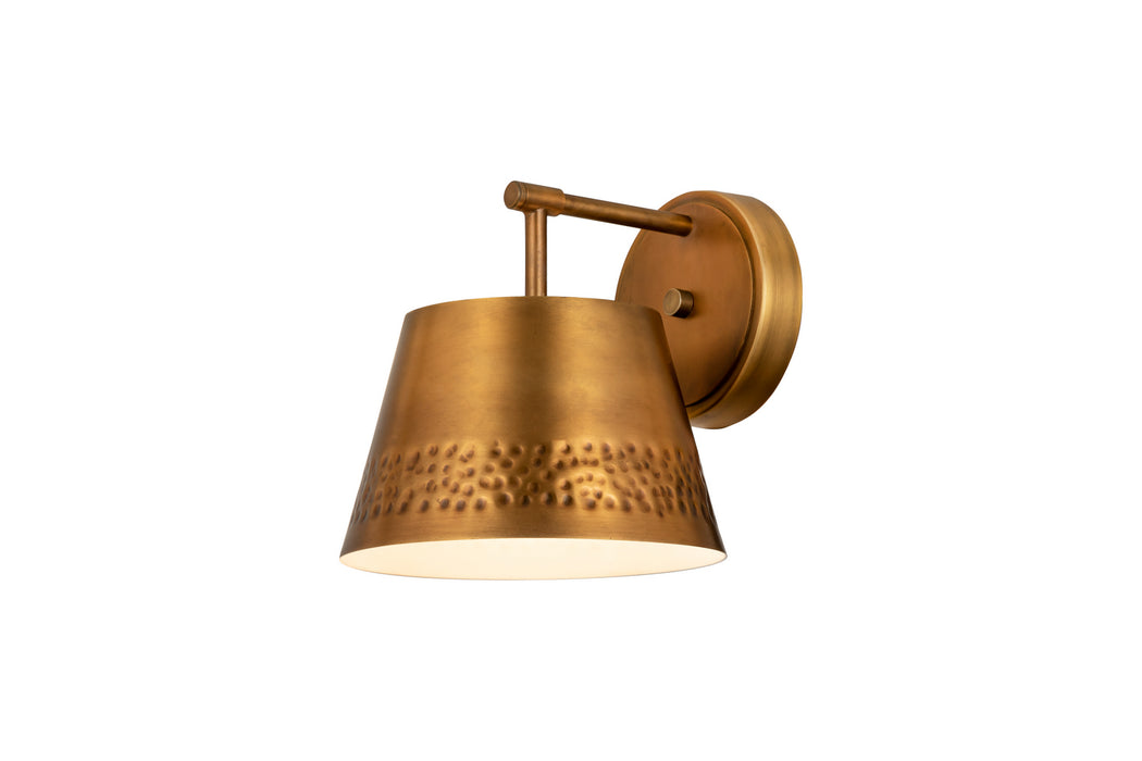 Z-Lite 6013-1S-RB One Light Wall Sconce, Rubbed Brass