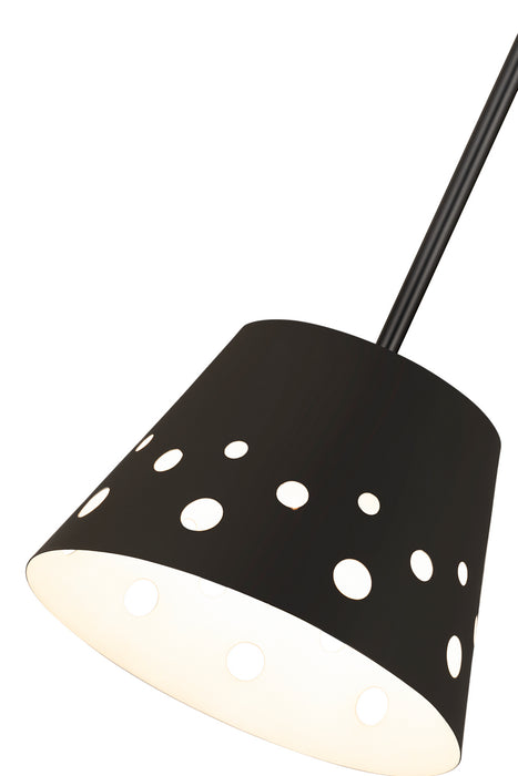 Z-Lite 6014-12MB One Light Pendant, Matte Black