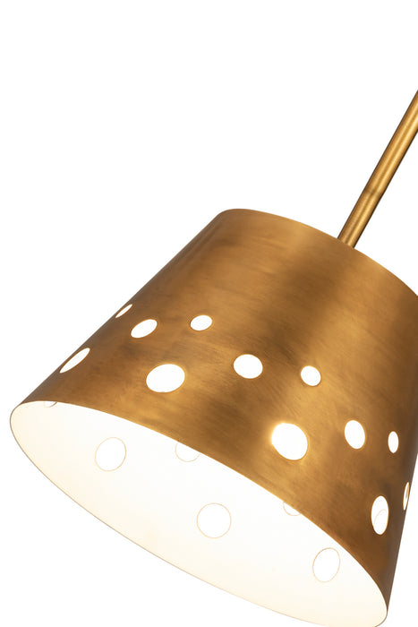 Z-Lite 6014-12RB One Light Pendant, Rubbed Brass
