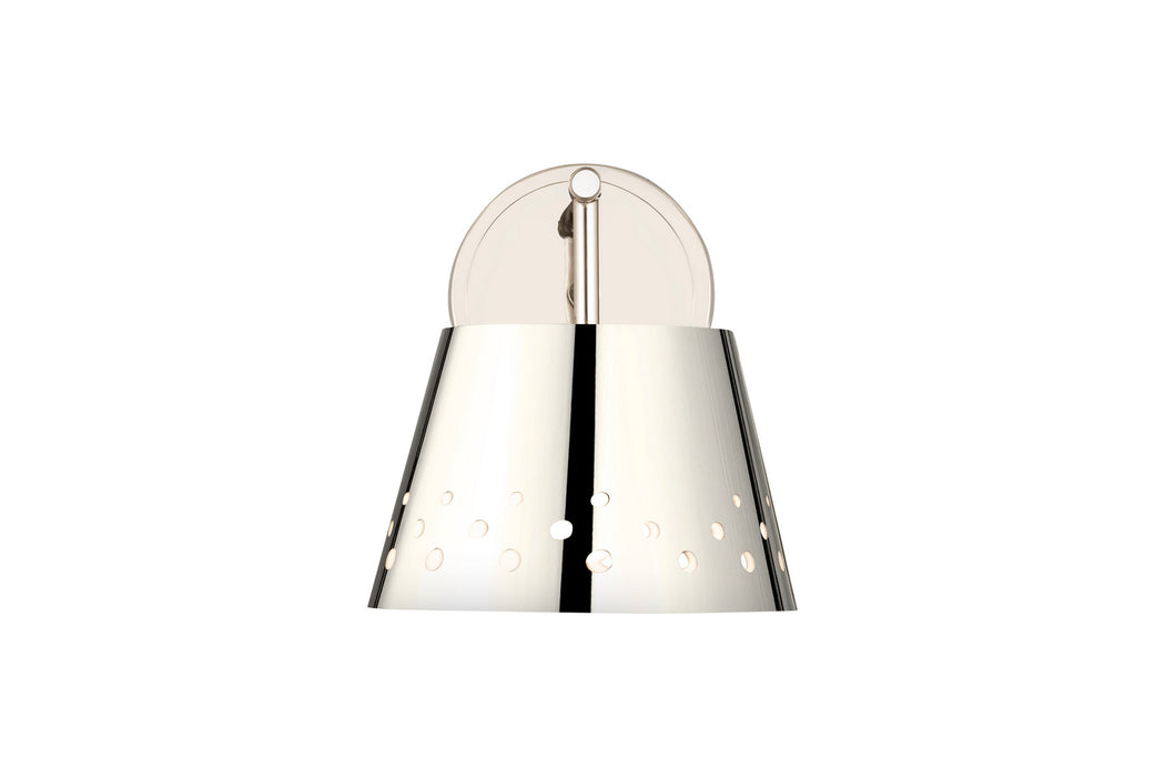 Z-Lite 6014-1S-PN One Light Wall Sconce, Polished Nickel