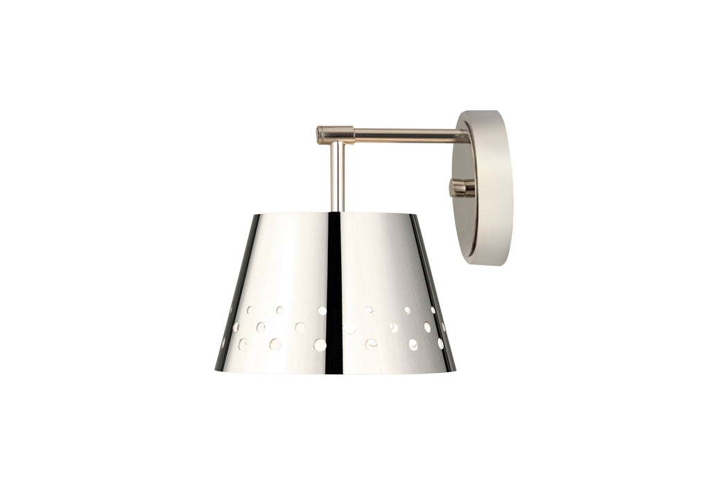 Z-Lite 6014-1S-PN One Light Wall Sconce, Polished Nickel