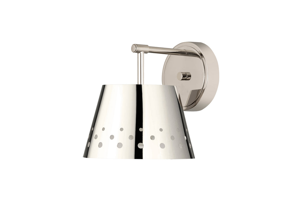 Z-Lite 6014-1S-PN One Light Wall Sconce, Polished Nickel