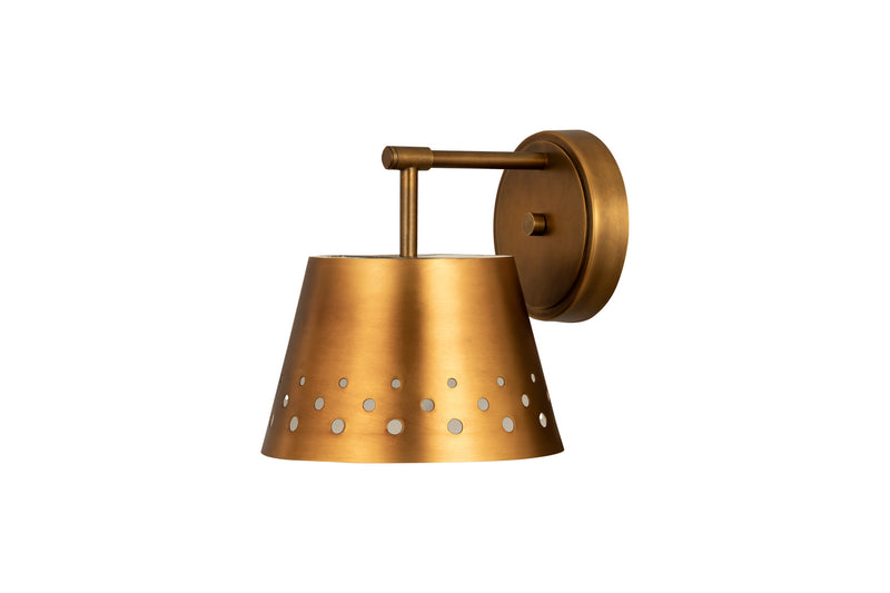 Z-Lite 6014-1S-RB One Light Wall Sconce, Rubbed Brass