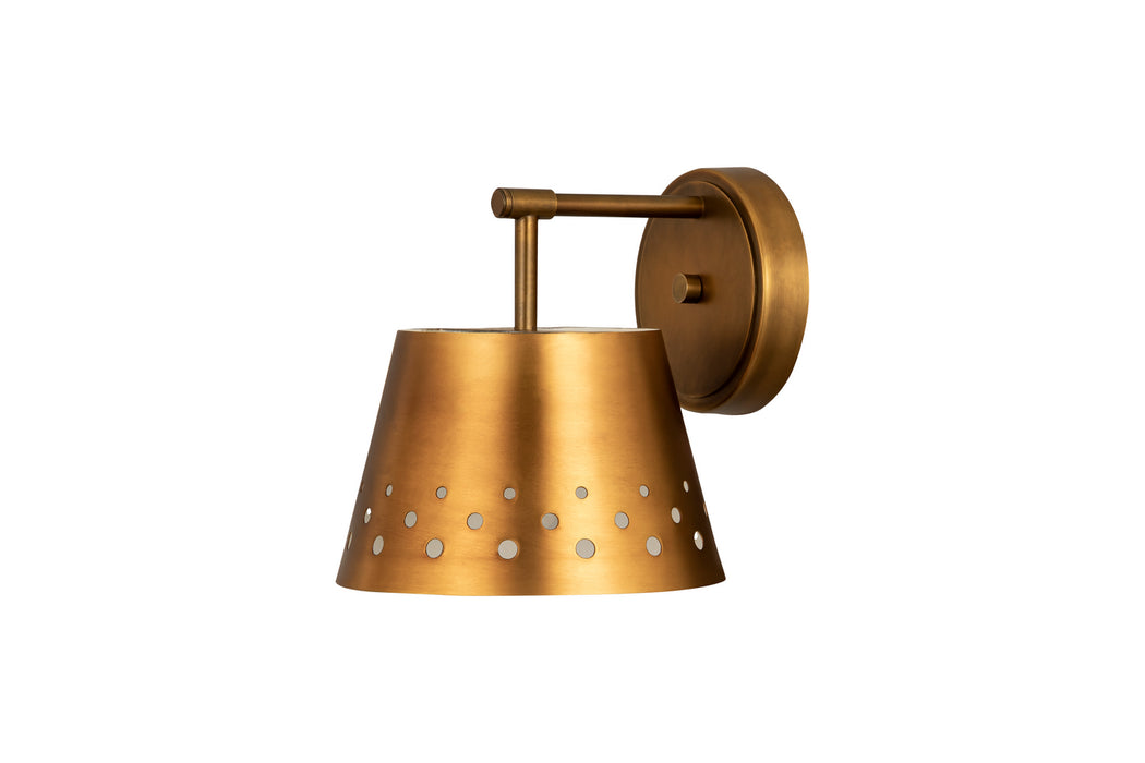 Z-Lite 6014-1S-RB One Light Wall Sconce, Rubbed Brass