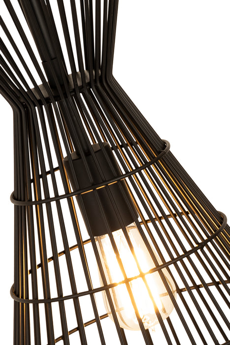 Z-Lite 6015MP-MB One Light Pendant, Matte Black