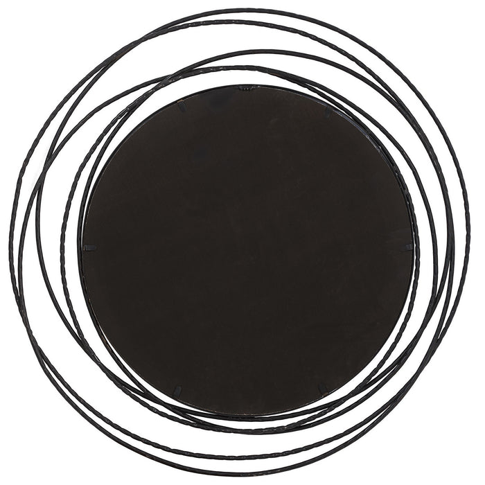 Uttermost 09704 Mirror, Satin Black
