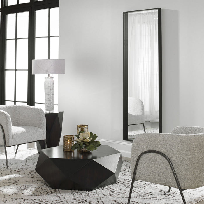 Uttermost 09712 Mirror, Matte Black
