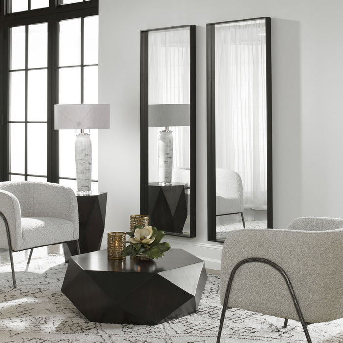 Uttermost 09712 Mirror, Matte Black