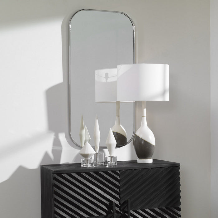Uttermost 09719 Mirror, Polished Nickel