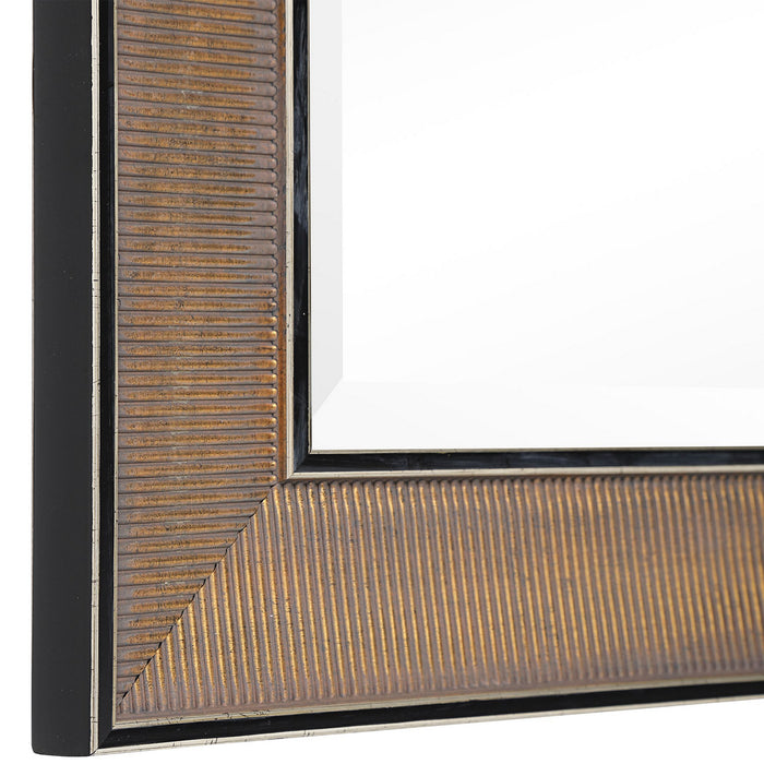 Uttermost 09723 Mirror, Antiqued Gold