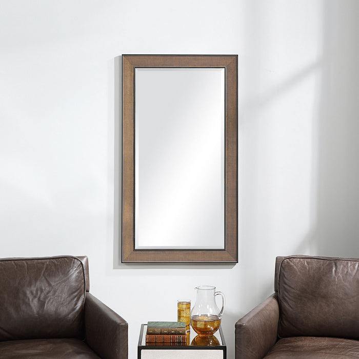 Uttermost 09723 Mirror, Antiqued Gold