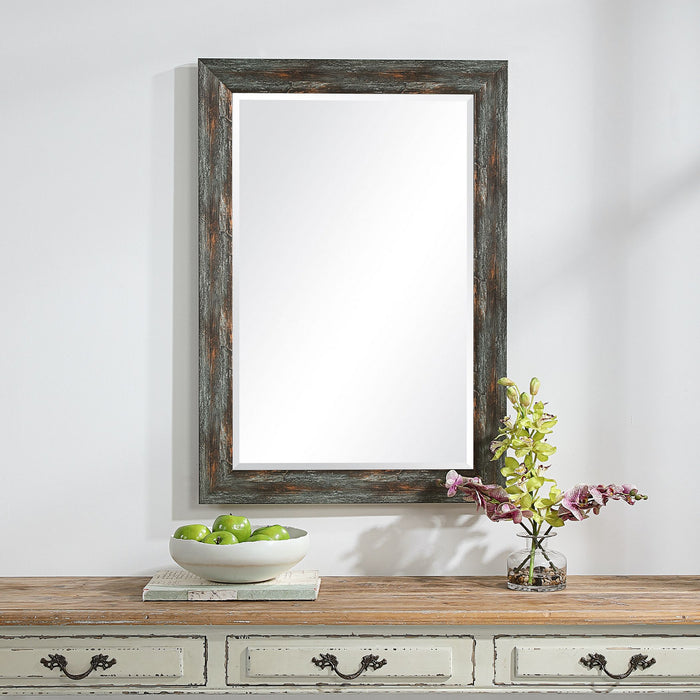 Uttermost 09724 Mirror, Antique Silver