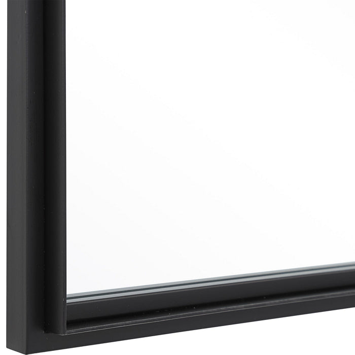 Uttermost 09732 Mirror, Wrought-iron Black