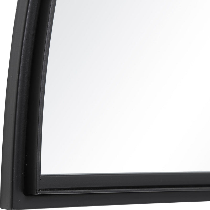 Uttermost 09733 Mirror, Wrought-iron Black