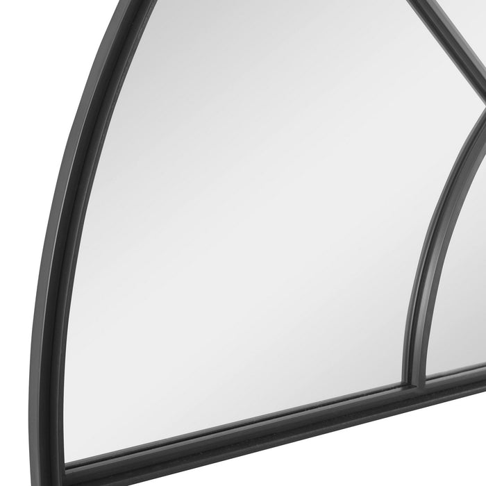Uttermost 09733 Mirror, Wrought-iron Black