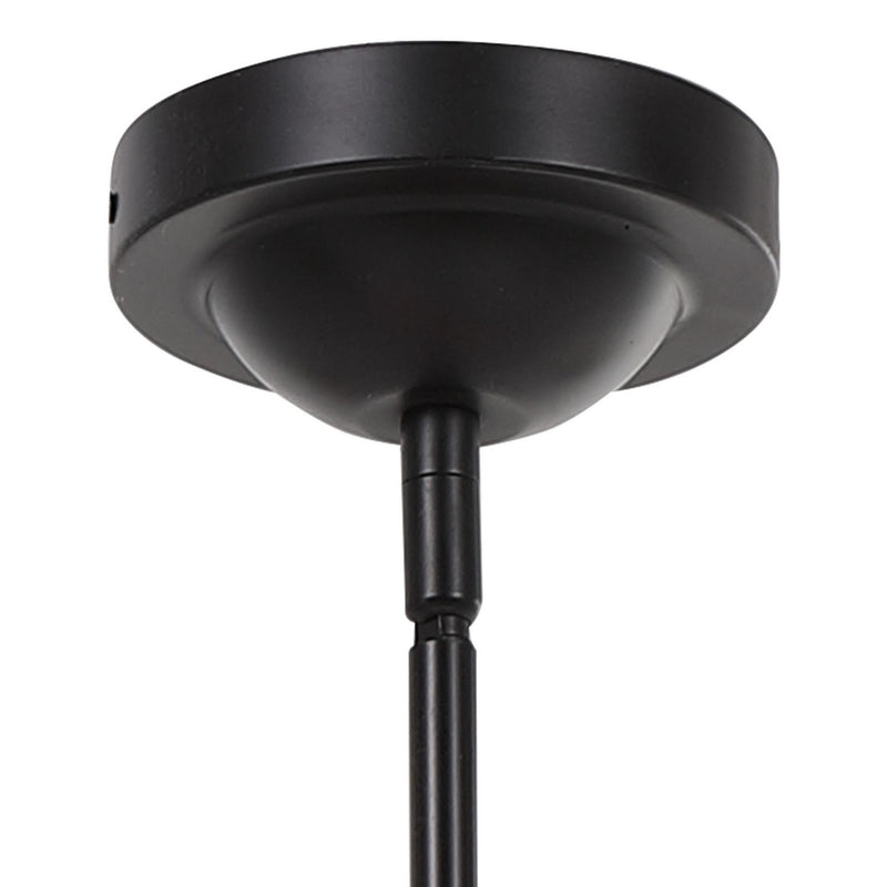 Uttermost 21348 Six Light Linear Chandelier, Deep Weathered Bronze