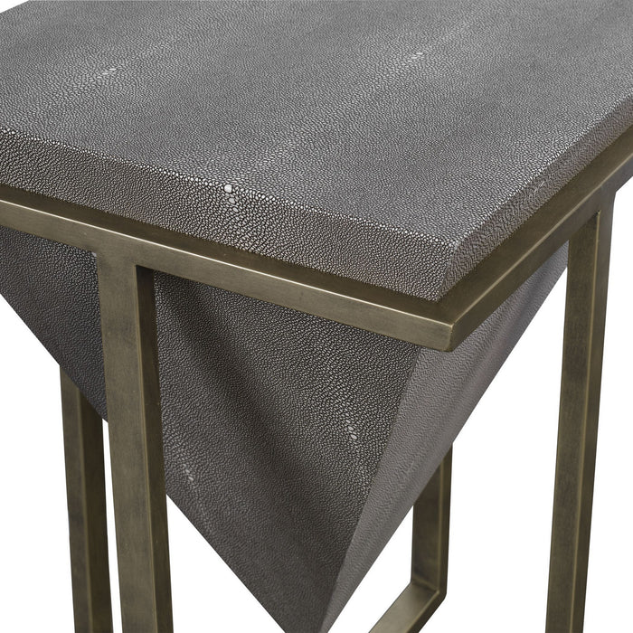 Uttermost 25123 Accent Table, Aged Gold